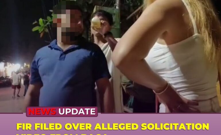 FIR Registered Over Viral Solicitation Clip in Goa