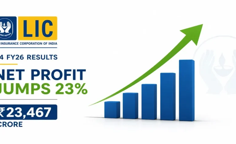  LIC Shares Surge After Strong Q4 Results as Net Profit Rises 23%