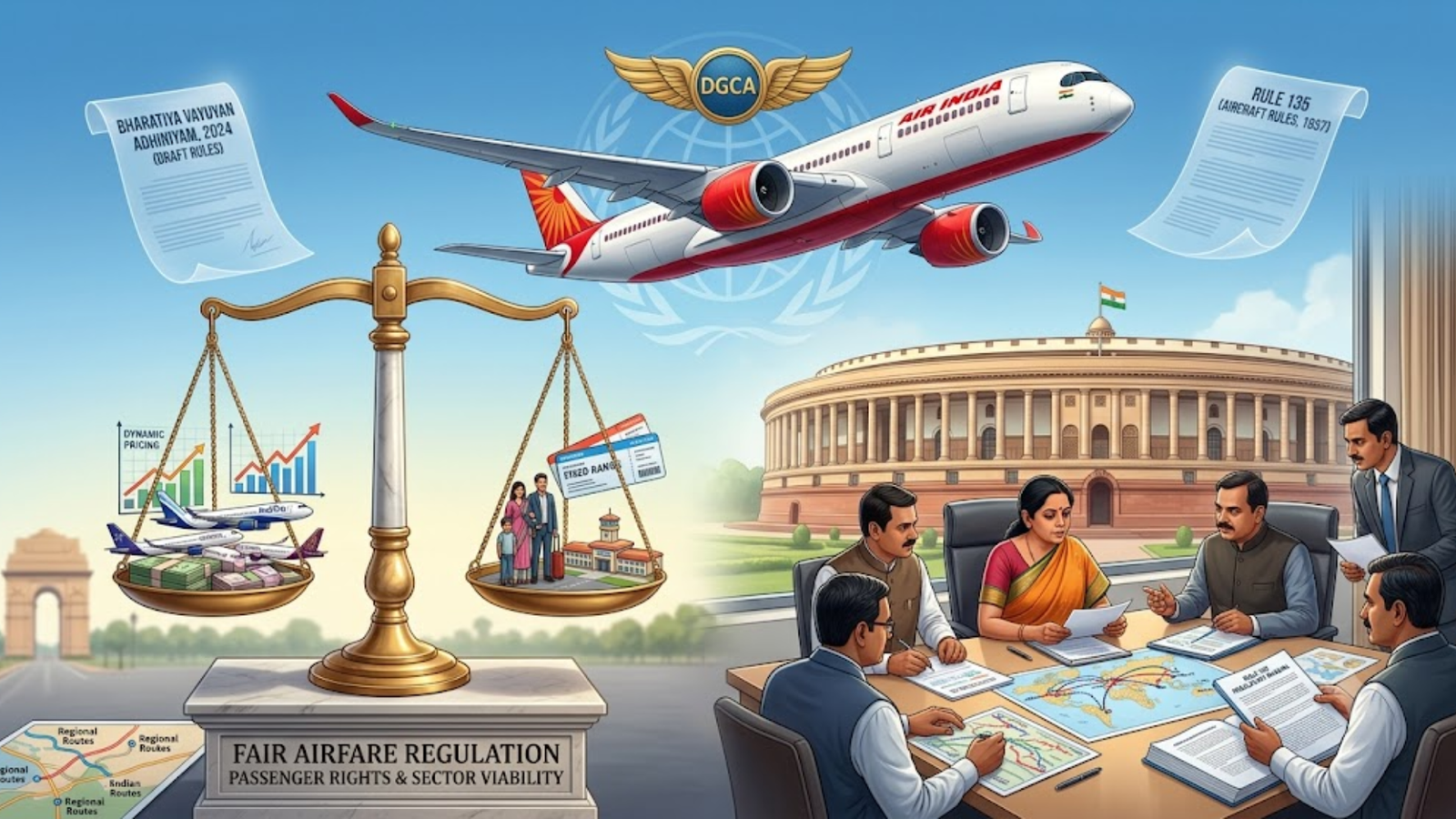 Supreme Court aviation rules proposed under the Bharatiya Vayuyan Adhiniyam 2024